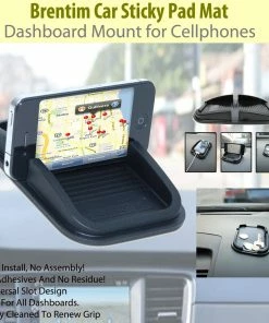 TVTimeDirect Brentim Car Sticky Pad Mat- Dashboard Mount For Cellphones