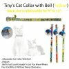 TVTimeDirect Pets Tiny's Cat Collar With Bell (Yellow) 2 TVTimeDirect Pets Tiny's Cat Collar With Bell (Yellow)