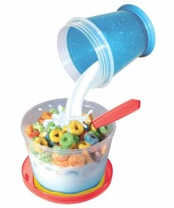 TVTimeDirect Chilled Cereal To Go Container -Purple Houseware 7 TVTimeDirect Chilled Cereal To Go Container -Purple Houseware