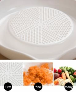 TVTimeDirect Ceramic Garlic & Ginger Press Plate Grinder Dish Kitchen