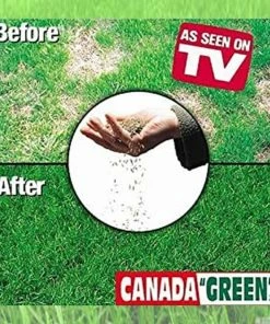 TVTimeDirect Canada Green Grass Lawn Seed - 2 Pound Bag