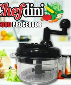 TVTimeDirect Chefdini Salsa Maker And Food Processor (Black) Kitchen 8 TVTimeDirect Chefdini Salsa Maker And Food Processor (Black) Kitchen