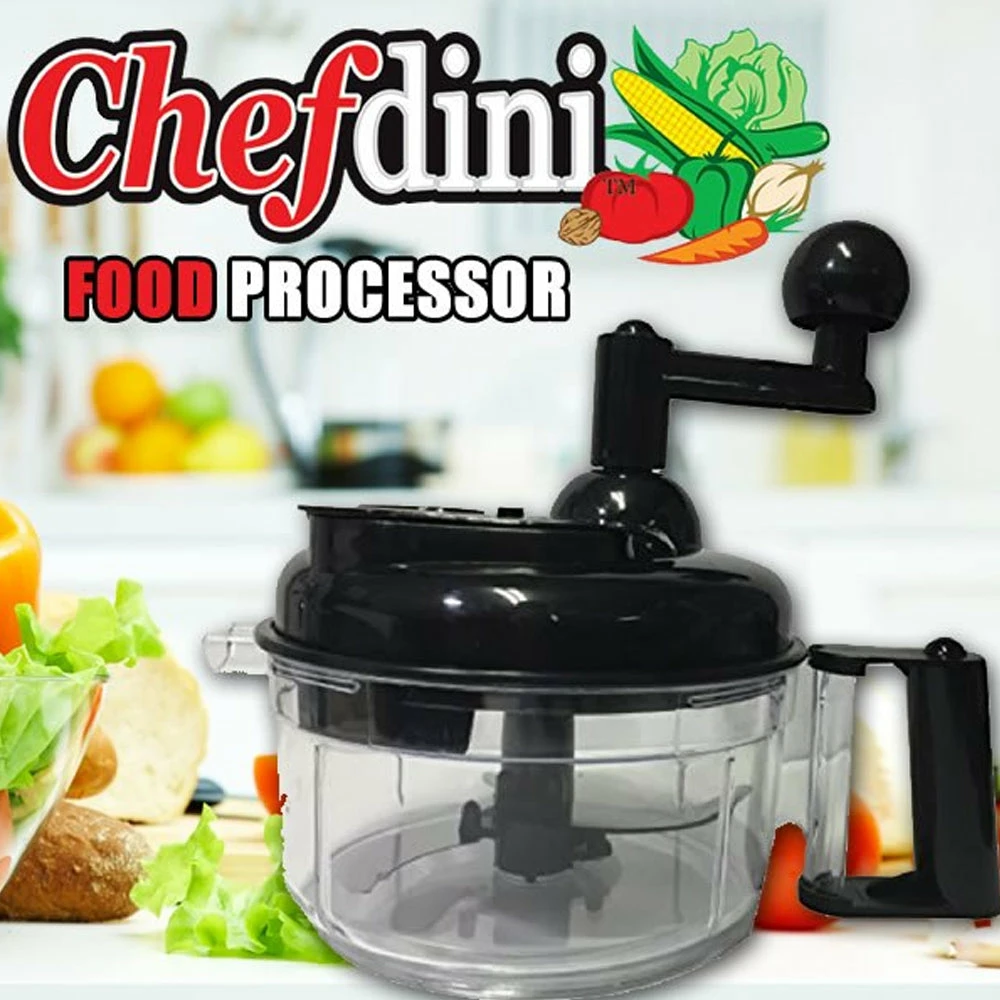 TVTimeDirect Chefdini Salsa Maker And Food Processor (Black) Kitchen 5 TVTimeDirect Chefdini Salsa Maker And Food Processor (Black) Kitchen