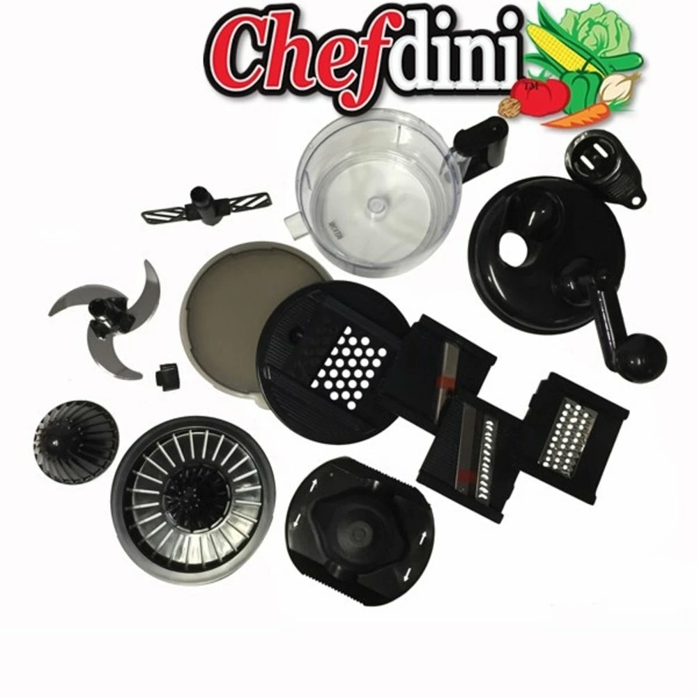 TVTimeDirect Chefdini Salsa Maker And Food Processor (Black) Kitchen 6 TVTimeDirect Chefdini Salsa Maker And Food Processor (Black) Kitchen