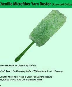 TVTimeDirect Chenille Microfiber Yarn Duster (Assorted Colors)