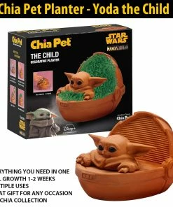 TVTimeDirect Chia Pets Chia Pet Planter - Star Wars Yoda The Child