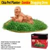 TVTimeDirect Chia Pet Planter - Zombie -Dragging Drew Chia Pets