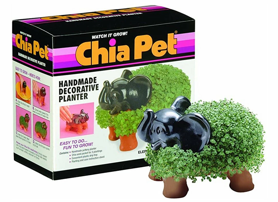 TVTimeDirect Chia Pets Chia Pet Planter - Elephant 4 TVTimeDirect Chia Pets Chia Pet Planter - Elephant