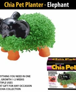 TVTimeDirect Chia Pets Chia Pet Planter - Elephant
