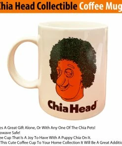 TVTimeDirect Chia Head Collectible Coffee Mug Chia Pets