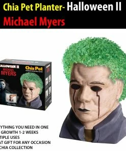 TVTimeDirect Chia Pet Planter - Halloween II Michael Myers Chia Pets