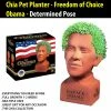 TVTimeDirect Chia Pet Planter - Freedom Of Choice Obama - Determined Pose