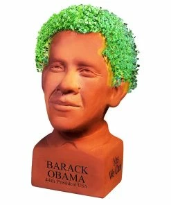 TVTimeDirect Chia Pet Planter - Freedom Of Choice Obama - Determined Pose