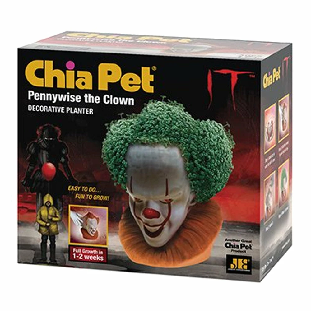 TVTimeDirect Chia Pet Planter - Pennywise The Clown 8 TVTimeDirect Chia Pet Planter - Pennywise The Clown