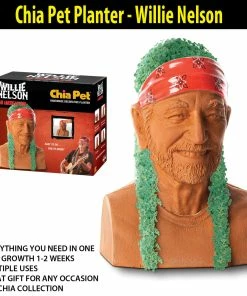 TVTimeDirect Chia Pet Planter - Willie Nelson Chia Pets