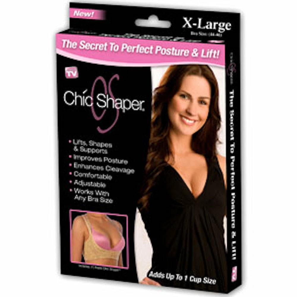 TVTimeDirect Chic Shaper Perfect Posture - Black - Extra Small/ Small (Bust Size 32-34) 4 TVTimeDirect Chic Shaper Perfect Posture - Black - Extra Small/ Small (Bust Size 32-34)
