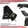 TVTimeDirect California Heat 12V SportFlexx Gloves (Extra Large)