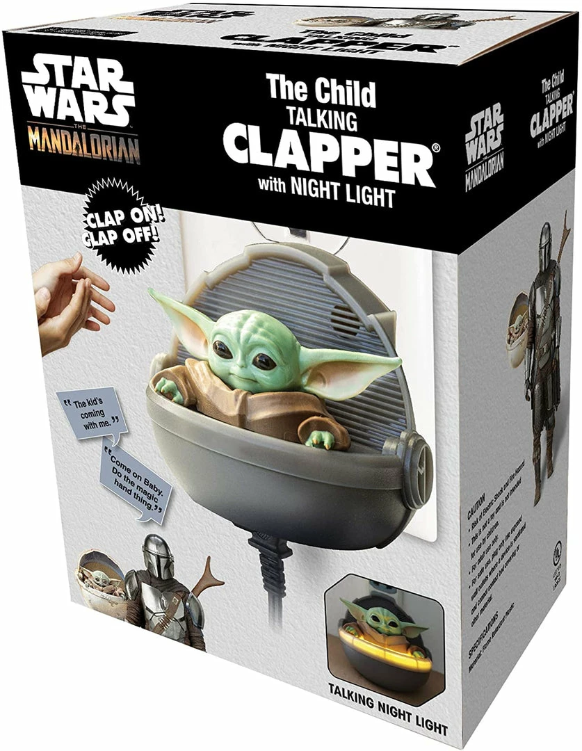 TVTimeDirect Outdoor & Garden The Child Talking Clapper With Night Light 9 TVTimeDirect Outdoor & Garden The Child Talking Clapper With Night Light