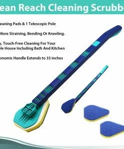 TVTimeDirect Clean Reach Cleaning Scrubber Outdoor & Garden
