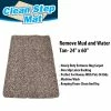 TVTimeDirect Clean Stepping Dirt Trap Runner Tan Houseware