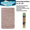 TVTimeDirect Clean Stepping Mud & Dirt Trap Mat- Tan