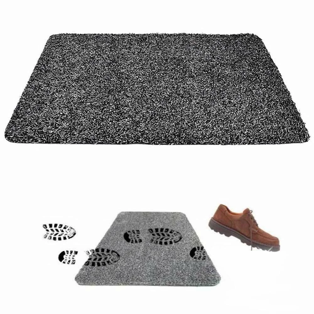 TVTimeDirect Clean Step Mat Doormat- Remove Mud And Water - 2 Pack - 18" X 28" - Gray Houseware 9 TVTimeDirect Clean Step Mat Doormat- Remove Mud And Water - 2 Pack - 18" X 28" - Gray Houseware
