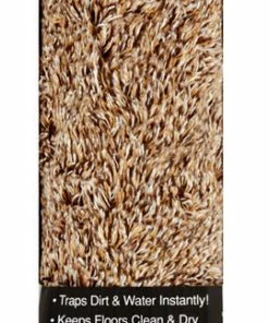 TVTimeDirect Houseware Clean Stepping Mud & Dirt Trap Mat- Gray