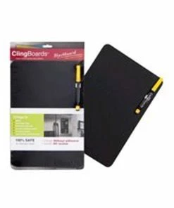 TVTimeDirect Clingboard Blackboard- Small/Medium- Black