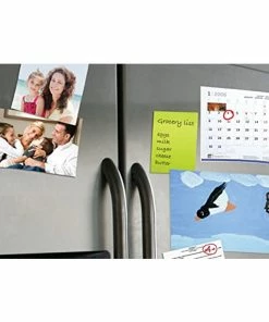 TVTimeDirect ClingBoard Stainless Cling Fridge Adhesives, 10-Pack Kitchen