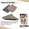 TVTimeDirect Clean N Go Mat - Beige Houseware