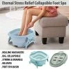 TVTimeDirect Eternal Stress Relief Collapsible Foot Spa Health & Beauty