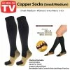 TVTimeDirect Clothing & Accessories As Seen On TV Copper Socks (Small/Medium)