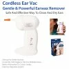 TVTimeDirect Health & Beauty Cordless Ear Vac - Gentle & Powerful Earwax Remover