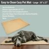 TVTimeDirect Easy To Clean Cozy Pet Mat - Large - 39" X 27" Pets