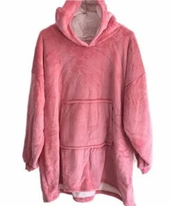 TVTimeDirect COZY HOODIE Ultra Plush Wearable Blanket Hoodie - Pink