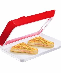 TVTimeDirect TV Time Direct Creative Tray -Food Plastic Preservation Storage Container - Set Of 2