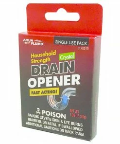 TVTimeDirect Household Strength Crystal Drain Opener Outdoor & Garden