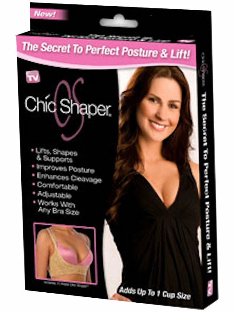 TVTimeDirect Chic Shaper Perfect Posture - Black - Medium (Bust Size 36-38) Clothing & Accessories 4 TVTimeDirect Chic Shaper Perfect Posture - Black - Medium (Bust Size 36-38) Clothing & Accessories