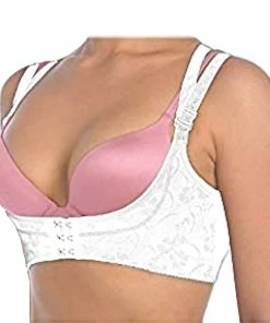 TVTimeDirect Chic Shaper Perfect Posture - White- Small (Bust Size 32-34)