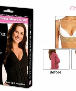 TVTimeDirect Chic Shaper Perfect Posture - White- Extra Large (Bust Size 44-46) Clothing & Accessories 14 TVTimeDirect Chic Shaper Perfect Posture - White- Extra Large (Bust Size 44-46) Clothing & Accessories