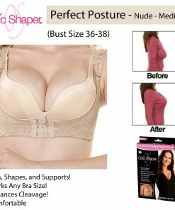TVTimeDirect Chic Shaper Perfect Posture - Nude - Medium (Bust Size 36-38) Clothing & Accessories