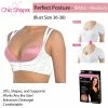TVTimeDirect Chic Shaper Perfect Posture - White- Medium (Bust Size 36-38)