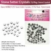 TVTimeDirect Stone Setter Crystals 72/Pkg-7mm Crystal