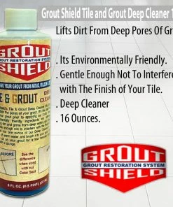 TVTimeDirect Houseware Grout Shield Tile And Grout Deep Cleaner 16 Oz