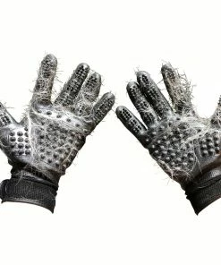 TVTimeDirect Pet Spa Shedding Gloves Deluxe