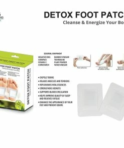 TVTimeDirect Detox Organic Herbal Cleansing Patches Health & Beauty