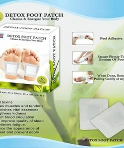 TVTimeDirect Detox Organic Herbal Cleansing Patches Health & Beauty