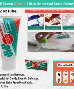 TVTimeDirect Didi Seven (Didi 7) Ultra Universal Stain Remover (2 Oz Tube)