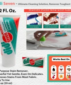 TVTimeDirect Didi Seven - Ultimate Cleaning Solution, Removes Toughest Stain 2 Fl. Oz.