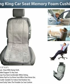 TVTimeDirect Houseware Ding King Car Seat Memory Foam Cushion